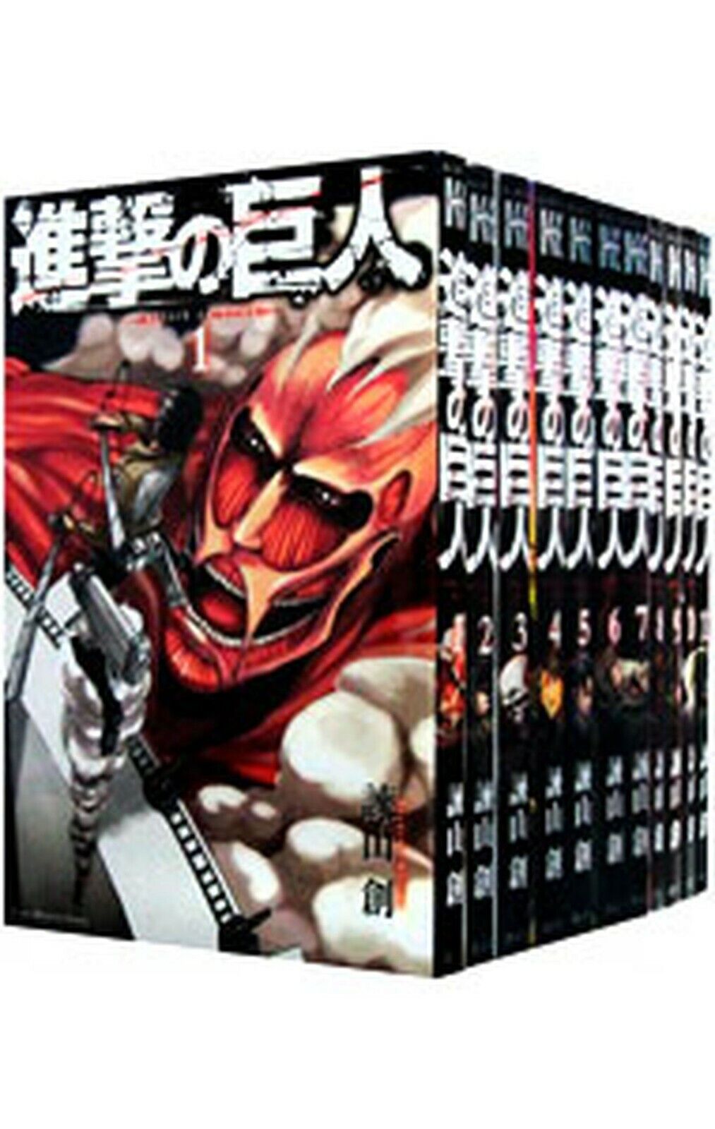 Attack On Titan Vol.1-34 Complete Full Set Japanese Manga Comics