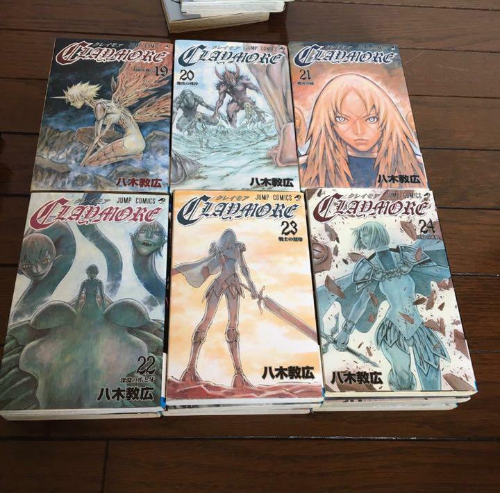 CLAYMORE Vol.1-27 Complete Full Set Japanese Manga Comic