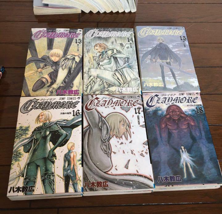 CLAYMORE Vol.1-27 Complete Full Set Japanese Manga Comic