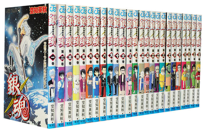 Gin Tama Vol.1-77 Complete Full Set Japanese Manga Comics