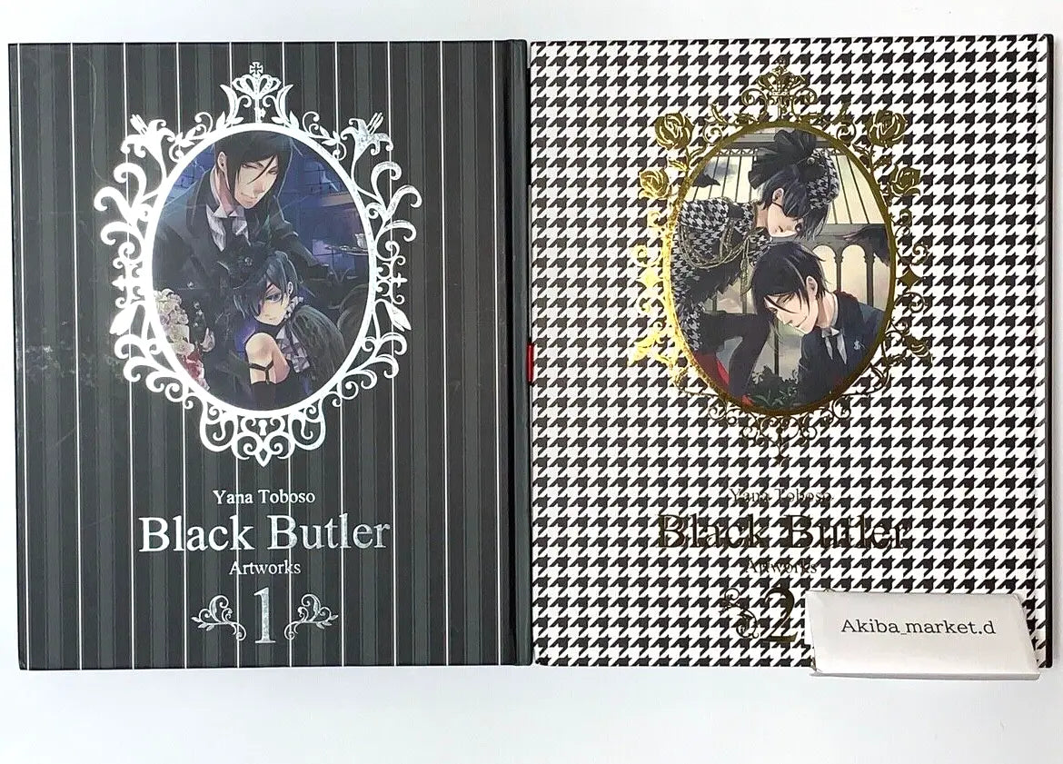 Black Butler Yana Toboso Artworks Art Book 1-4 Full Set Kuroshitsuji