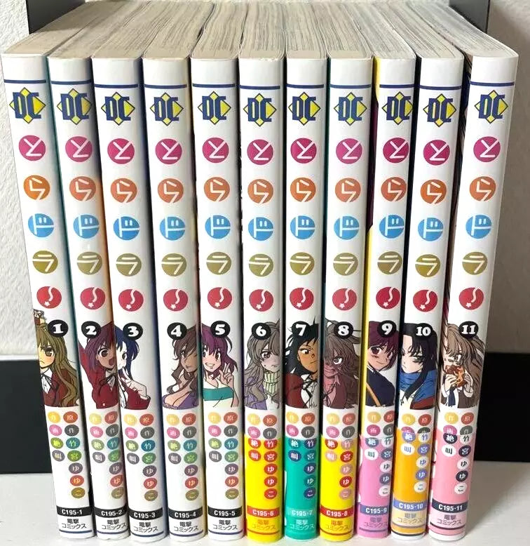 Toradora Vol.1-11 Latest Full Set Japanese Manga Comics Yuyuko Takemiya