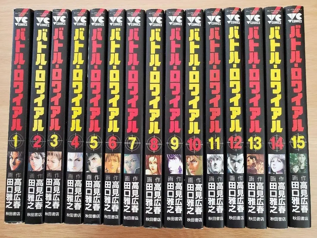 Battle Royale Vol.1-15 Complete Full Set Japanese Manga Comics