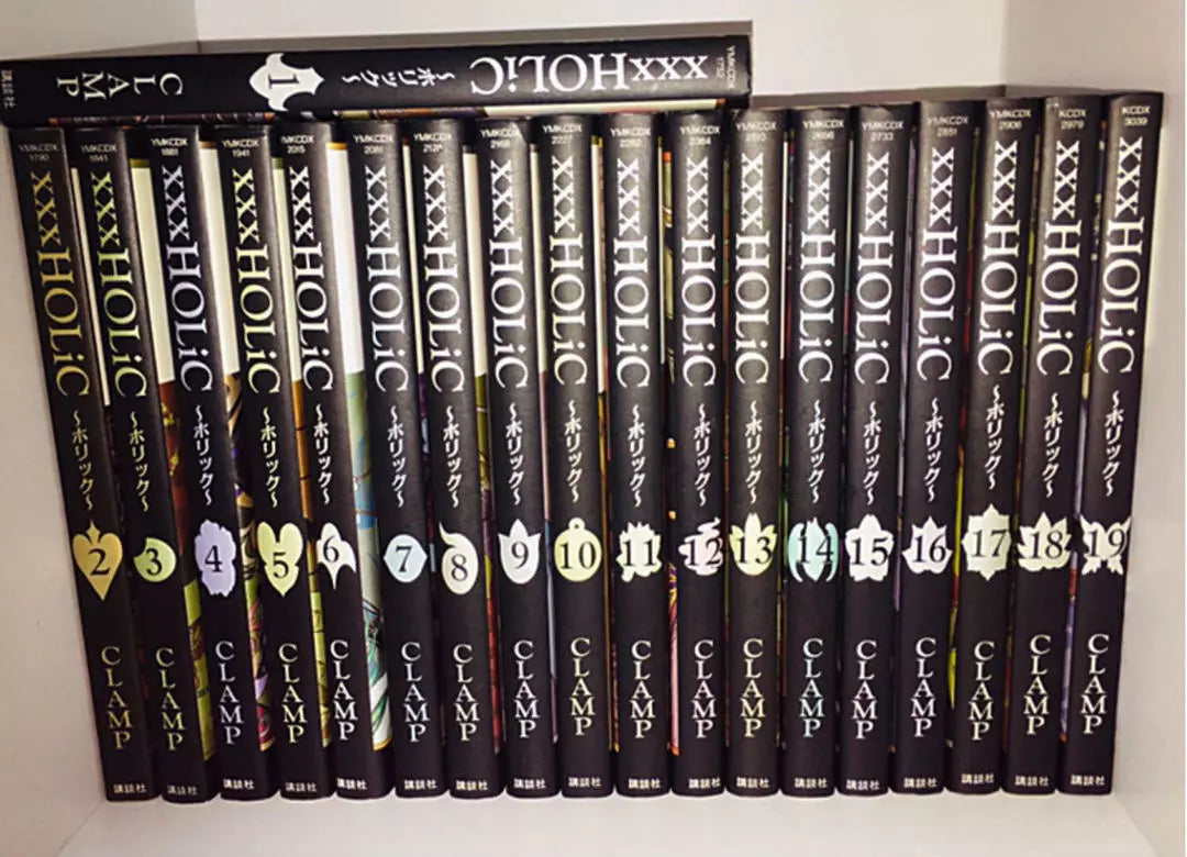 XXX HOLiC Vol.1-19 Complete Full Set Japanese Manga Comics CLAMP