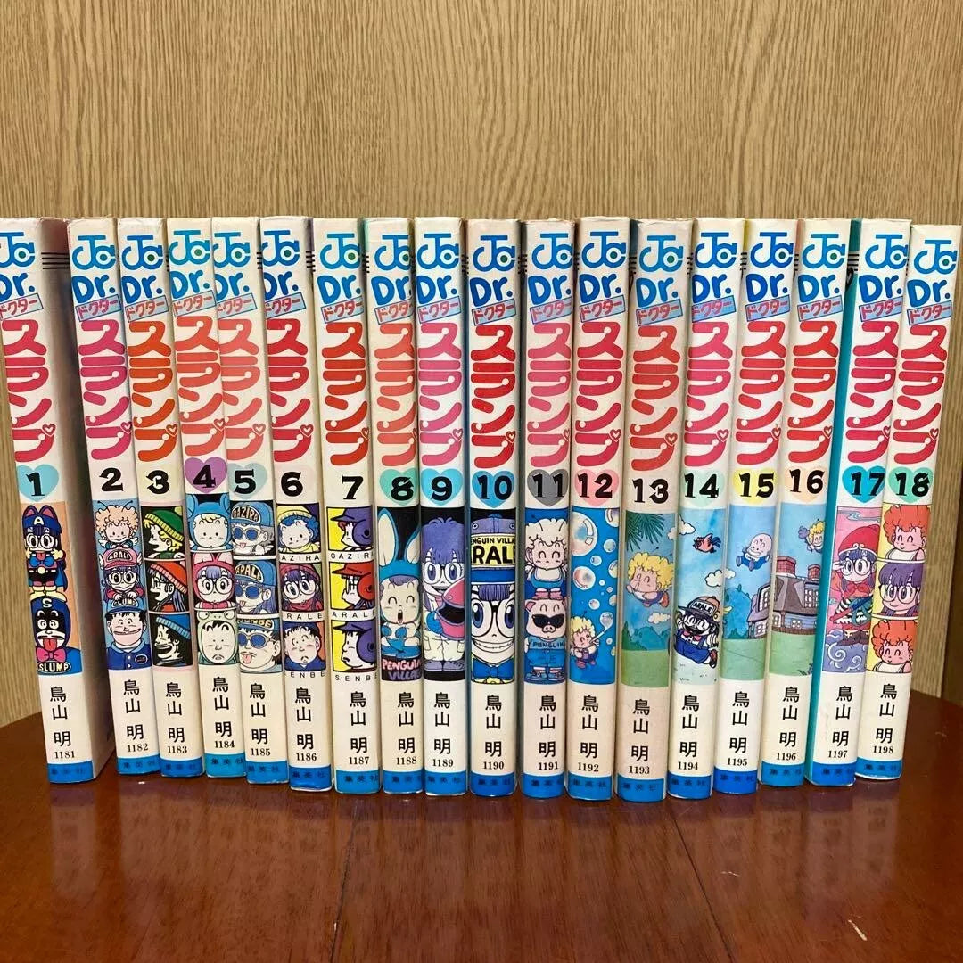 Dr. Slump ARALE Vol.1-18 Complete Full Set Japanese Manga Comics Akira Toriyama