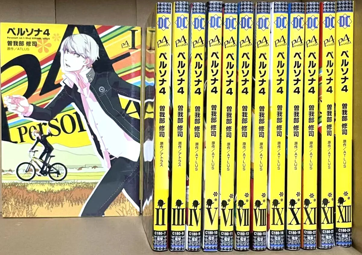 Persona 4 Shuji Sogabe Vol.1-13 Complete Full Set Japanese Manga Comics