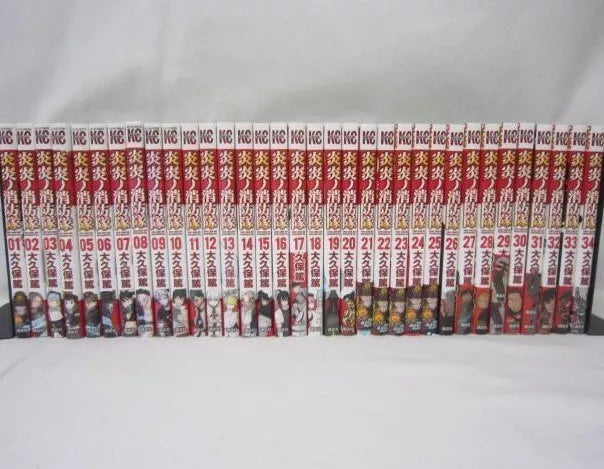 Fire force Enen no shouboutai Vol.1-34 Complete Full Set Japanese Manga Comics