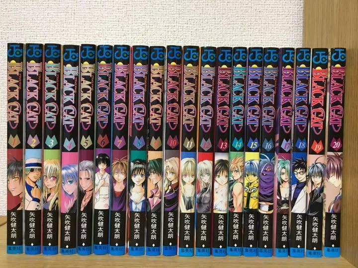 BLACK CAT Vol.1-20 Complete Full Set Japanese Manga Comics To Love ru