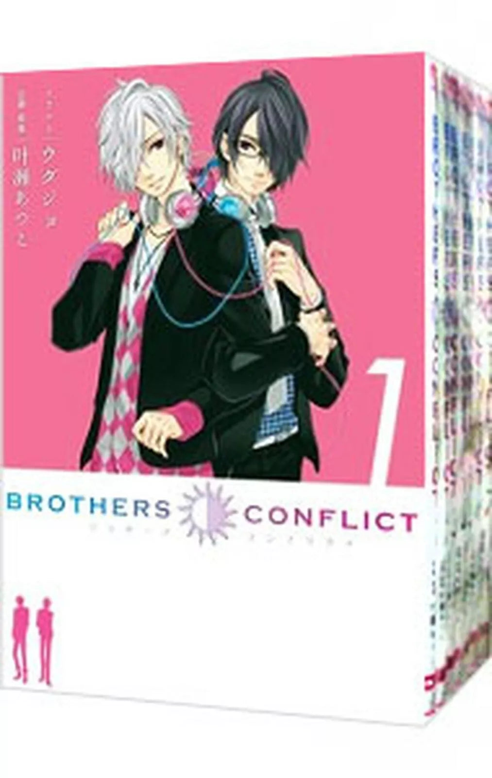 Brothers Conflict Vol.1-7 Complete Full Set Japanese Light Novel Udajyo,Atsuko Kanase