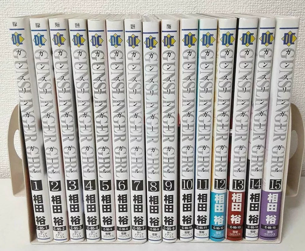 GUNSLINGER GIRL Vol.1-15 Complete Full Set Japanese Manga comics