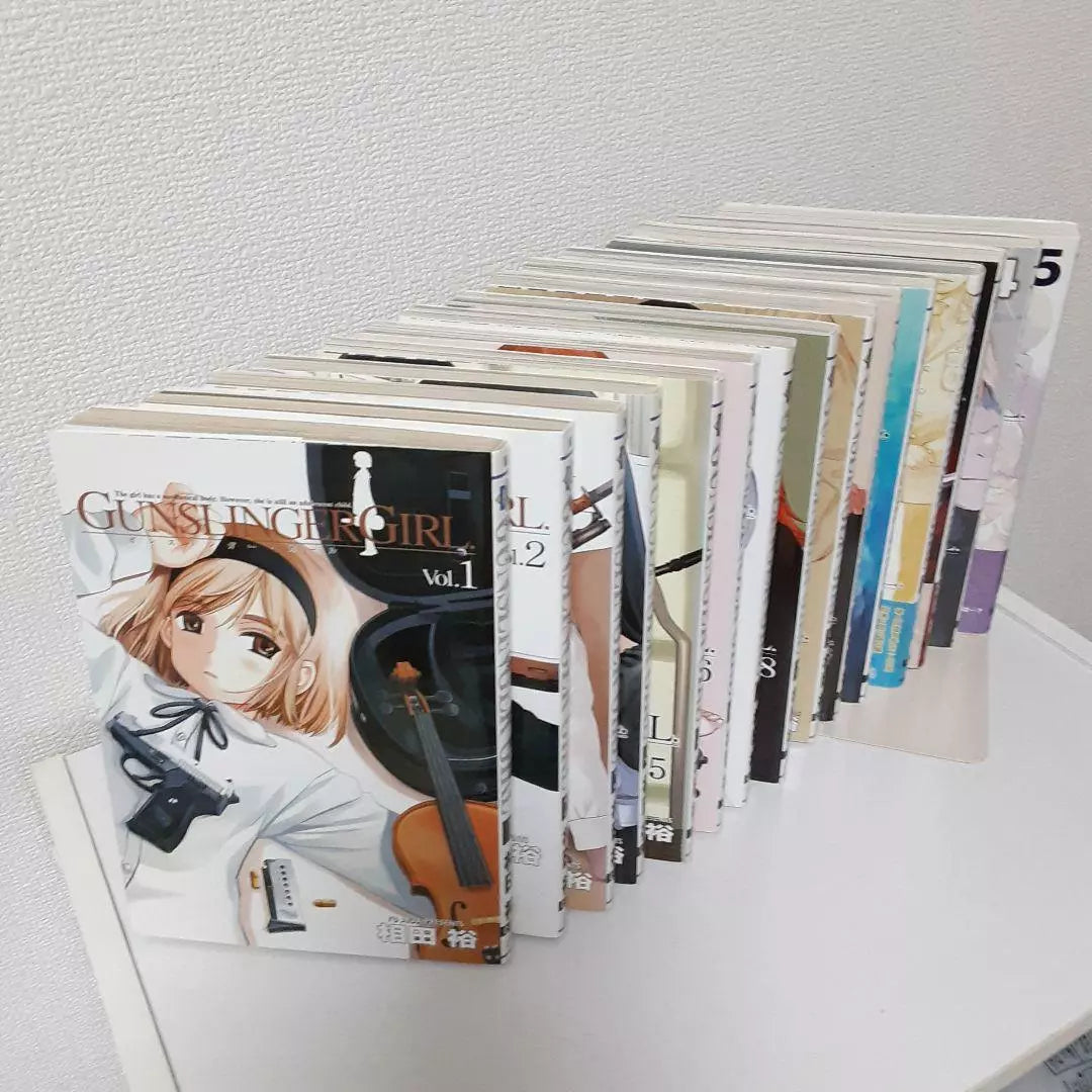 GUNSLINGER GIRL Vol.1-15 Complete Full Set Japanese Manga comics