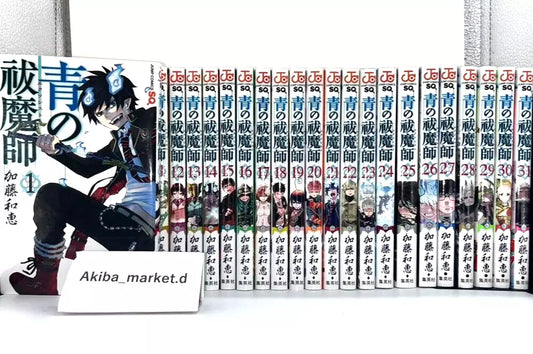 Blue Exorcist Vol.1-31 Latest Full Set Japanese Manga Comics