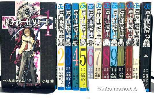 DEATH NOTE Vol.1-13 Complete Full Set Japanese Manga Comics