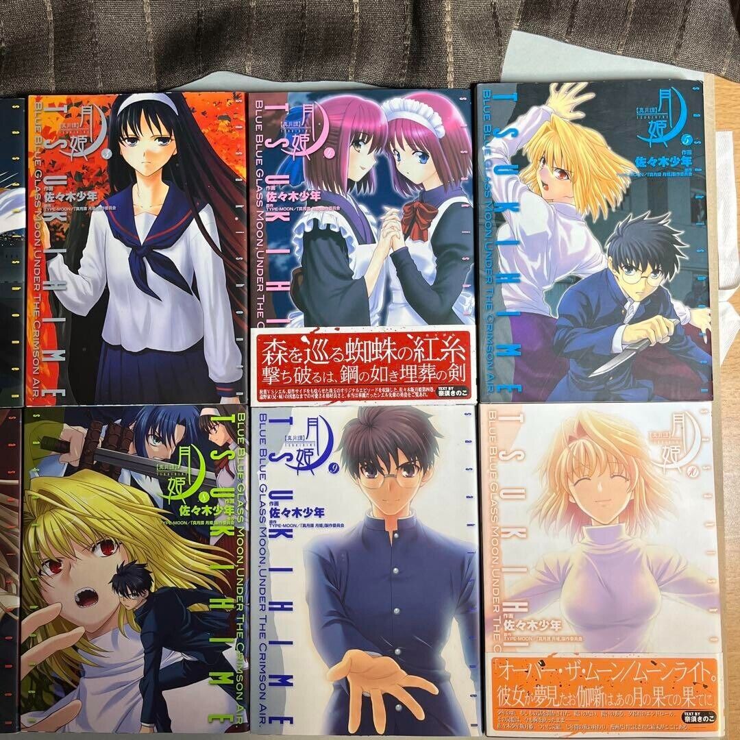 Lunar Legend Tsukihime Shingetsutan Vol.1-10 Complete Full Set Japanese Manga Comics