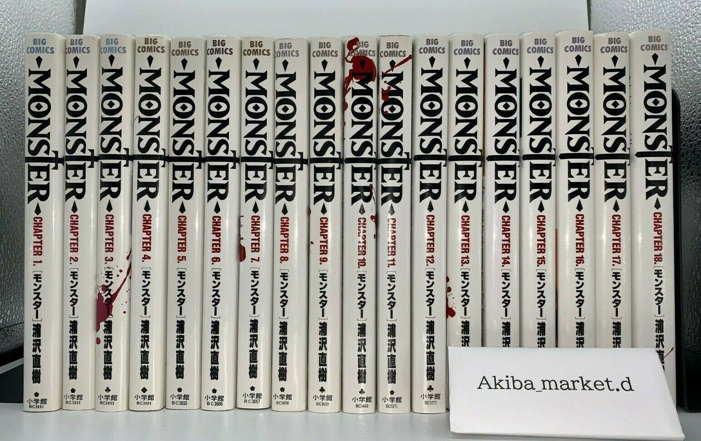 Monster Vol.1-18 Complete Full Set Japanese Manga Comics