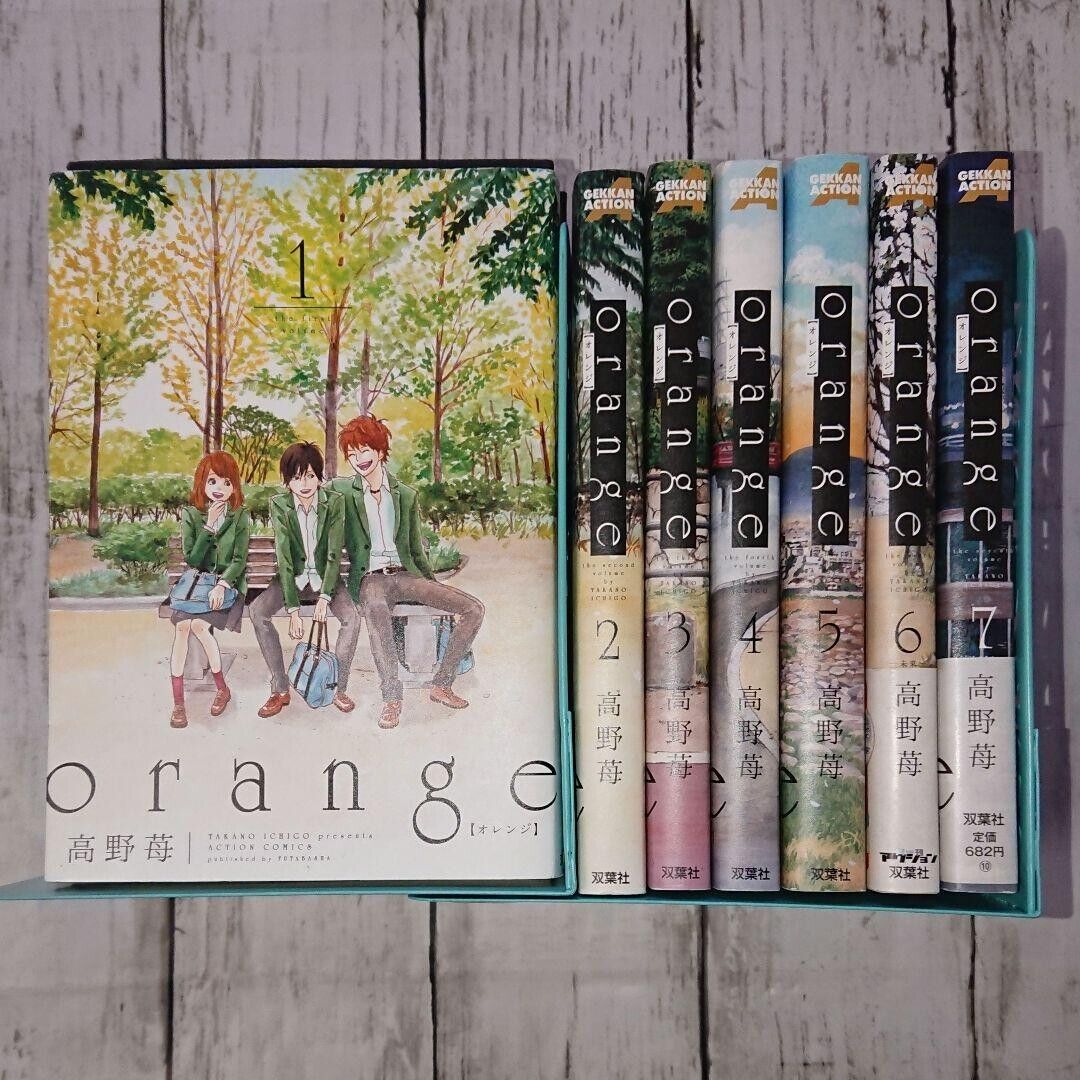 Orange Vol.1-7 Complete Full Set Japanese Manga Comics