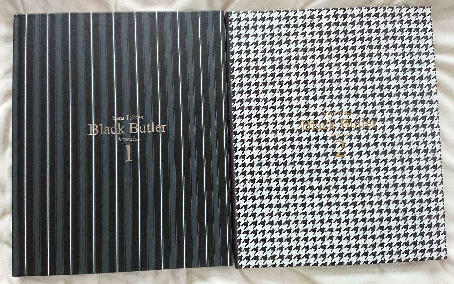 Black Butler Yana Toboso Artworks Art Book 1＆2 set Kuroshitsuji Japanese Manga