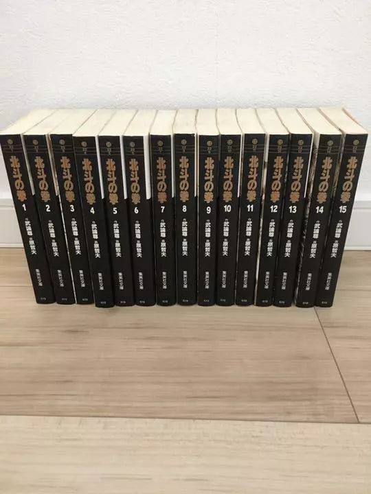 Fist of the North Star Hokuto No Ken Vol.1-15 Complete Full Set Japanese Novel