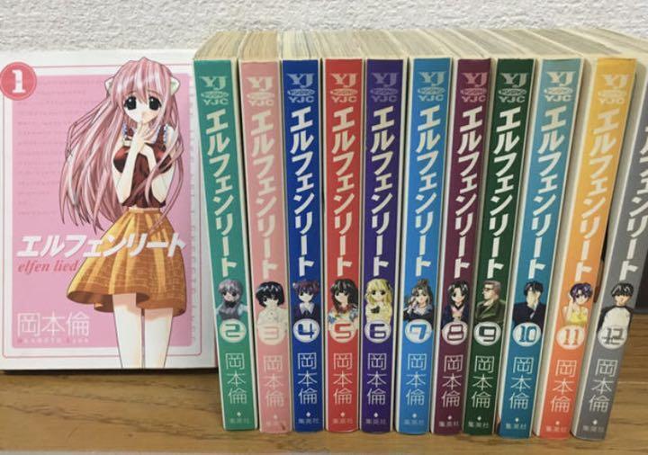 Elfen lied Vol.1-12 Complete Full Set Japanese  Manga Comics