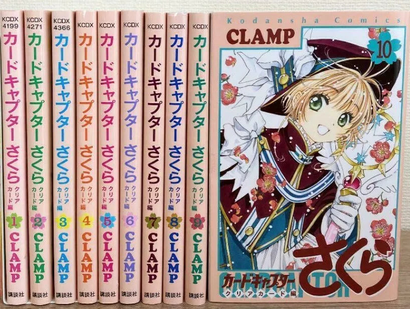 CARDCAPTOR SAKURA Clear Card Vol.1-16 Latest Full Set Japanese Manga Comics