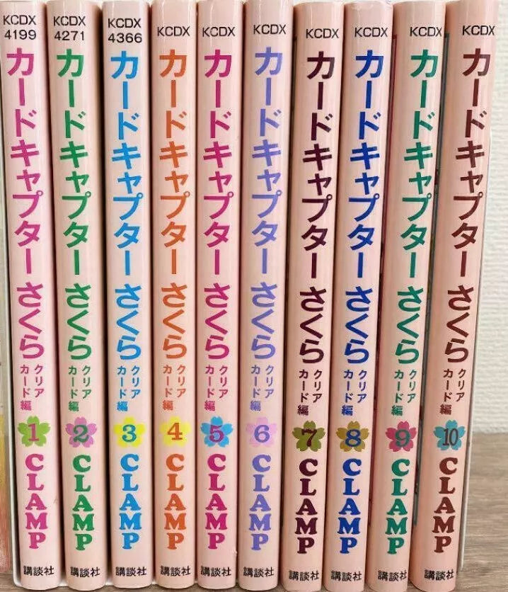 CARDCAPTOR SAKURA Clear Card Vol.1-16 Latest Full Set Japanese Manga Comics