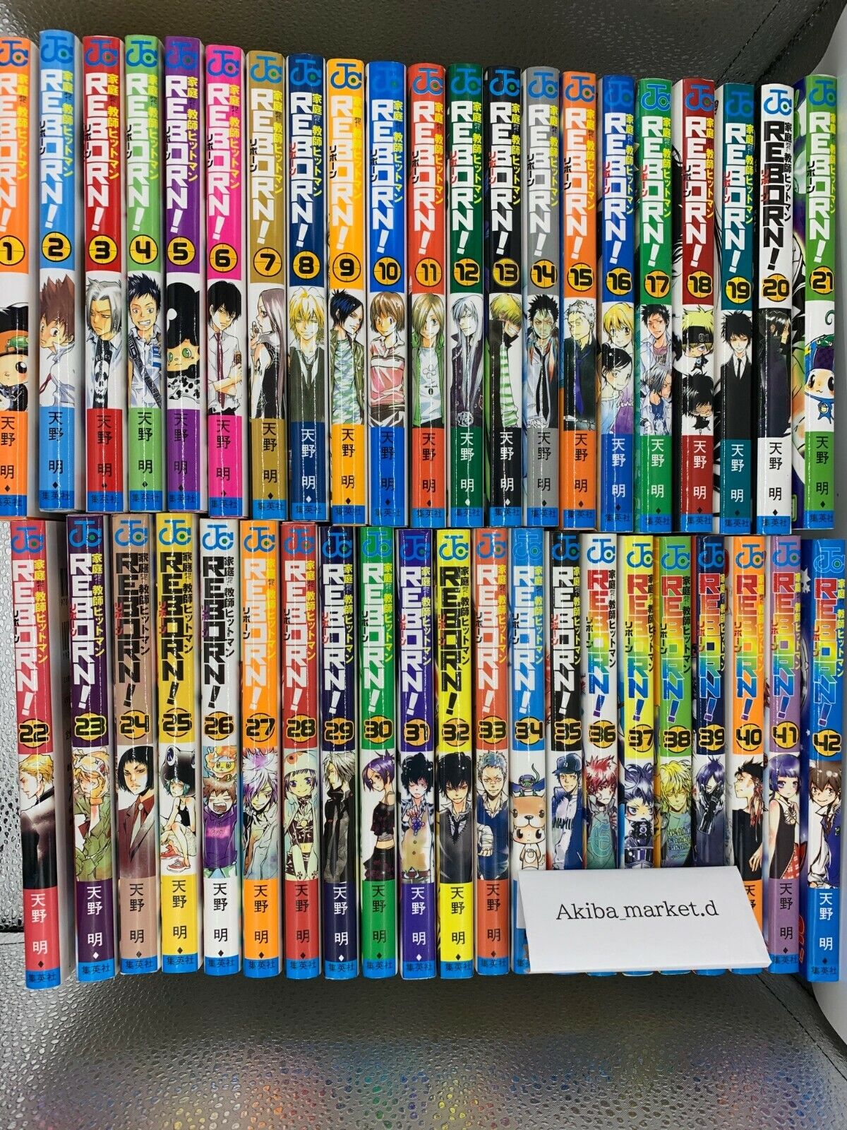 Katekyo Hitman REBORN Vol.1-42 Complete Full Set Japanese Manga Comics