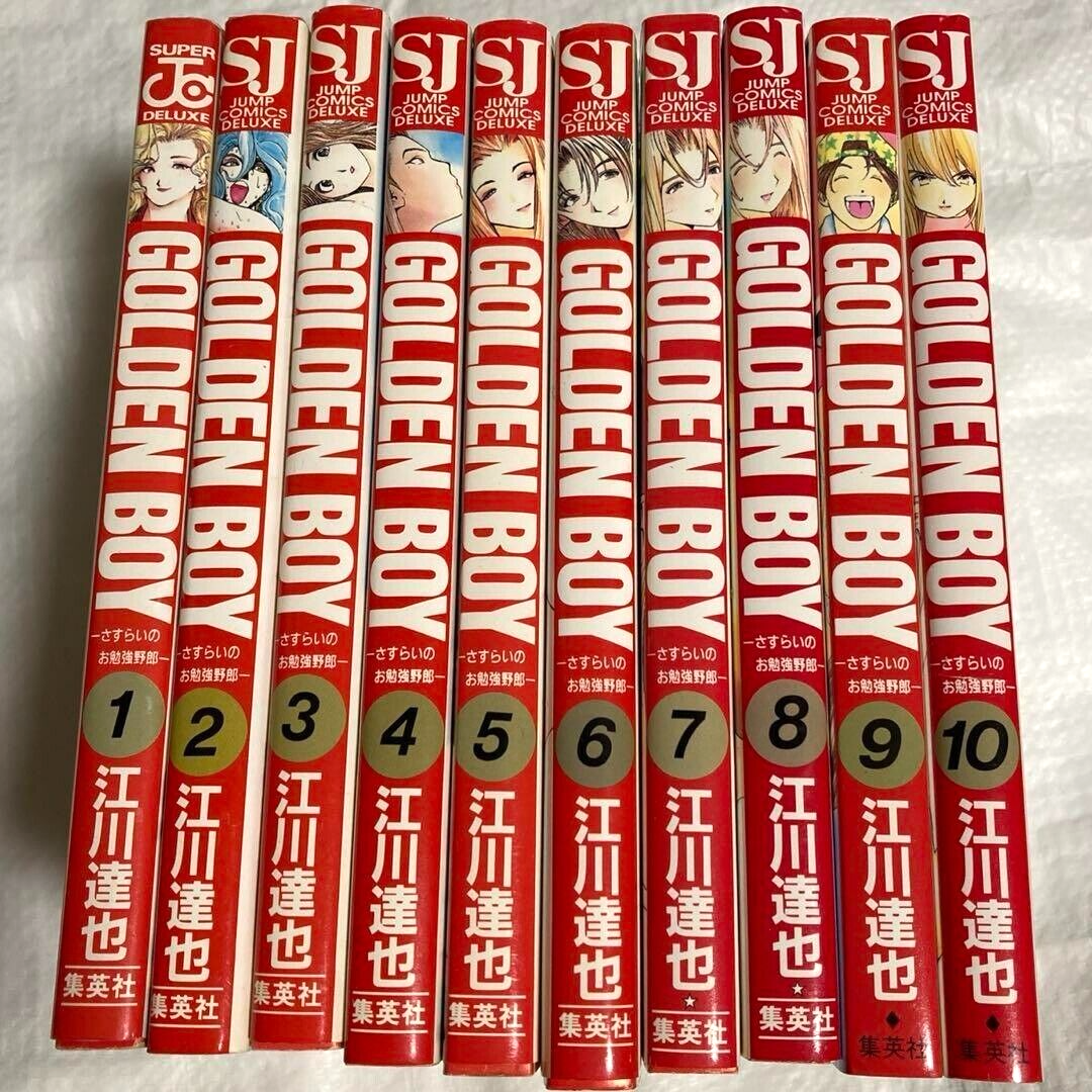 GOLDEN BOY Vol.1-10 Complete Full Set Japanese Manga Comics