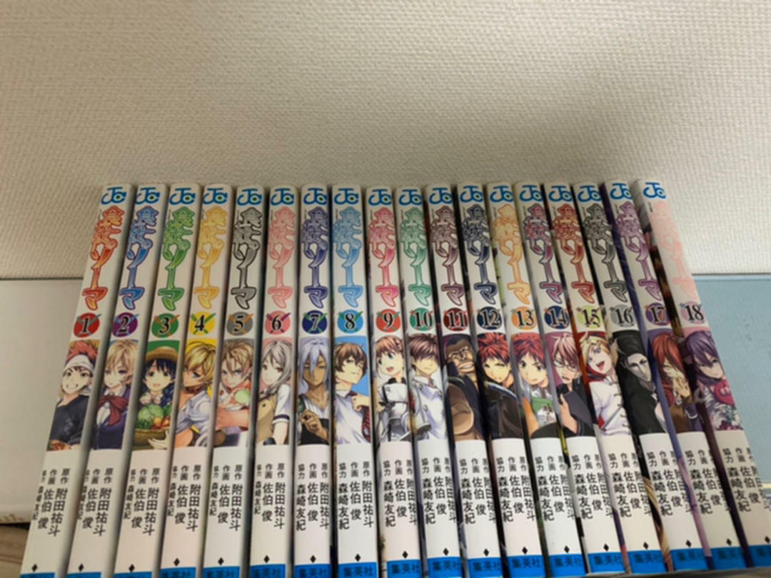 Food Wars Shokugeki no Soma Vol.1-36 Complete Full Set Japanese Manga Comics