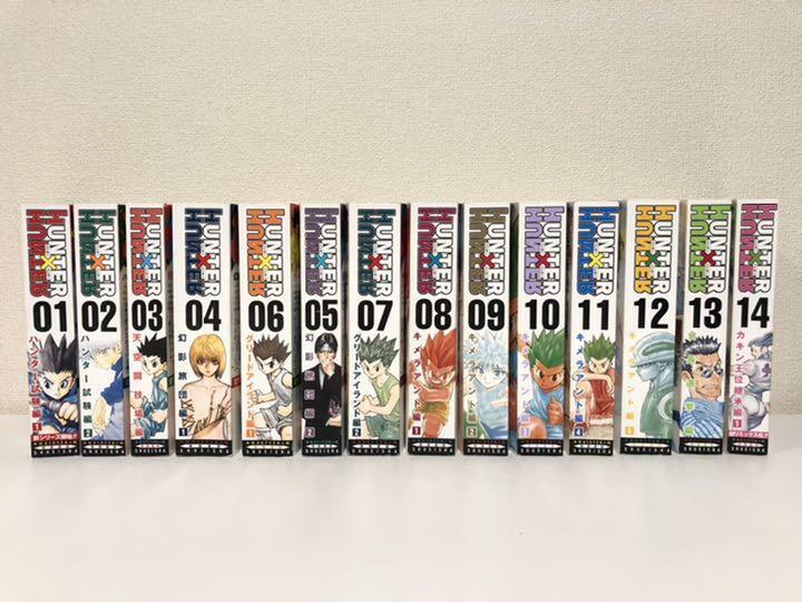 Hunter x Hunter Convenience Comic Ver Vol.1-14 Full Set Japanese Manga Comics