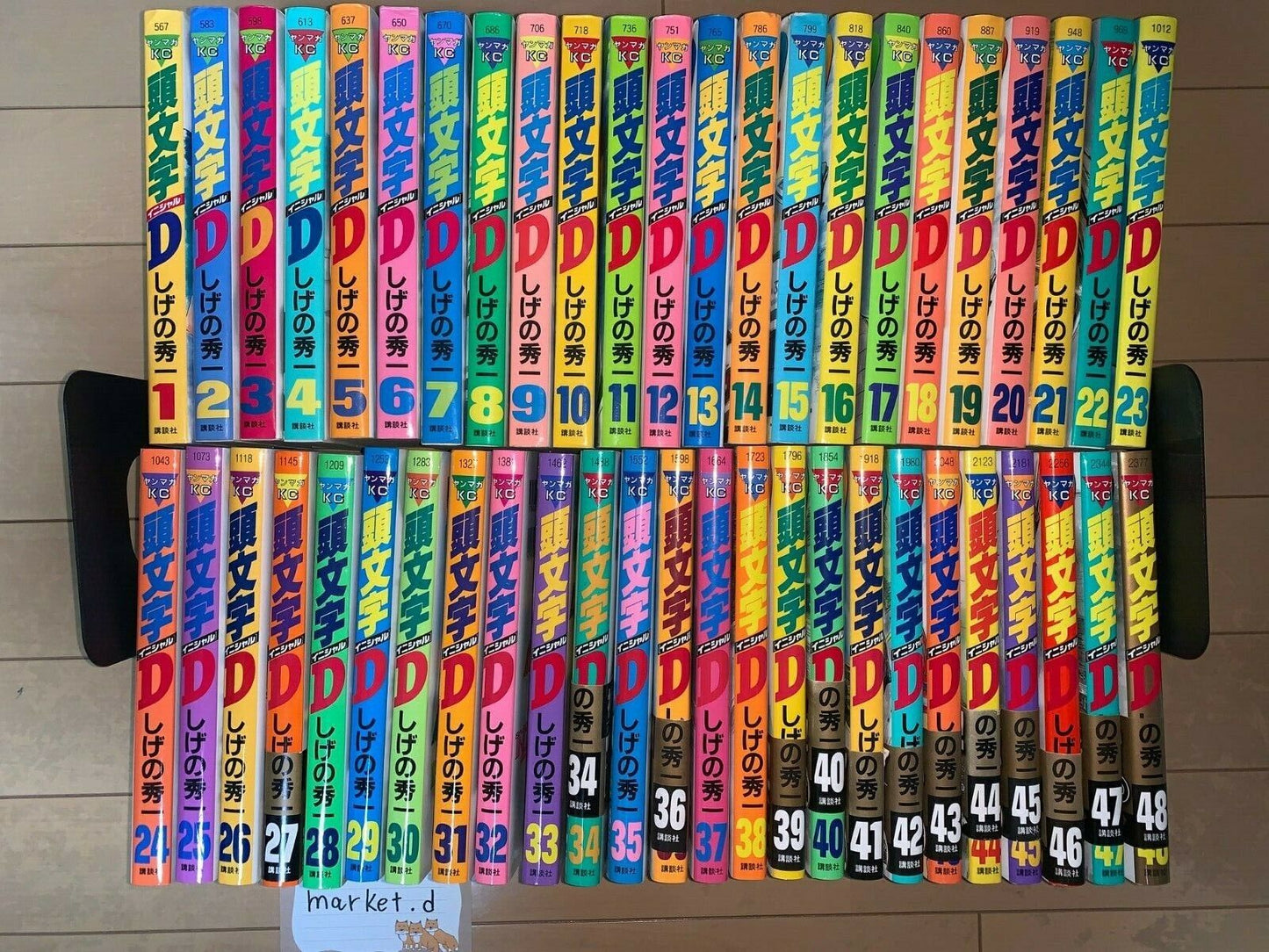 Initial D Vol.1-48 Complete Full Set Japanese Manga Comics