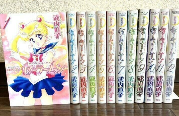 Sailor Moon "Shinsouban" Vol.1-12 Complete Full Set Japanese Manga Comics